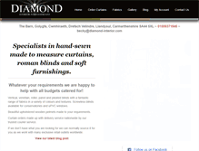 Tablet Screenshot of diamond-interior.com